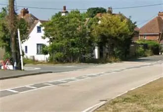 A-road closed after power line torn down in crash