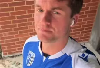 ‘I love Greggs and the Gills’: Meet the American who’s gone viral for supporting Kent club