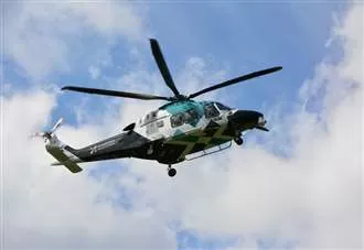 Man airlifted to hospital after fall from multi-storey car park