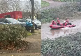 Search resumes for woman spotted entering river after huge emergency services response