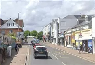 Pedestrian taken to hospital after crash