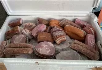 Record levels of illegal meat seized at border